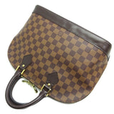 Louis Vuitton Alma PM Women's Handbag N53151 Damier Ebene (Brown)