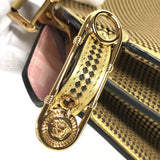 Fendi 8BN321 Versace VERSACE collaboration 2WAY Shoulder Bag Hand Bag Gold pink