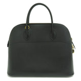 Hermes Bolide 37 Black Handbag Ardennes Women's HERMES