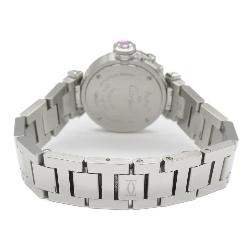 CARTIER Miss Pasha Watch Stainless Steel Ladies Pink W3140008