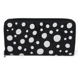 Louis Vuitton LOUIS VUITTON Long Wallet LV x YK Zippy Yayoi Kusama Black Monogram Empreinte Infinity Dot M81906 Men's Women's Billfold