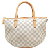 LOUIS VUITTON Damier Azur Riviera PM N48250 Handbag White 250752