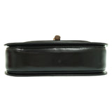 Gucci Bamboo Shoulder Hand Bag Leather Black with Strap 1294GUCCI