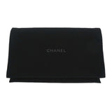 Chanel Matelasse Medium Wallet Women's Tri-fold AP0232 Caviar Skin Blue