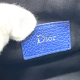 CHRISTIAN DIOR Atelier Bag Cylindrical Crossbody Shoulder Bag blue