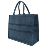 Christian Dior Book Tote DIOR BO TOTE Large Bag Canvas Denim Blue M1286ZWAL