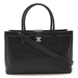 CHANEL Chanel Executive Line Coco Mark Tote Bag Shoulder Black A15206