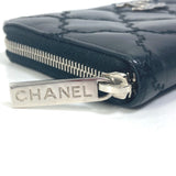 Chanel CC Mark CC Zip Around Long Wallet Black