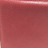 Hermes Two fold Long Wallet Red GoldHardware