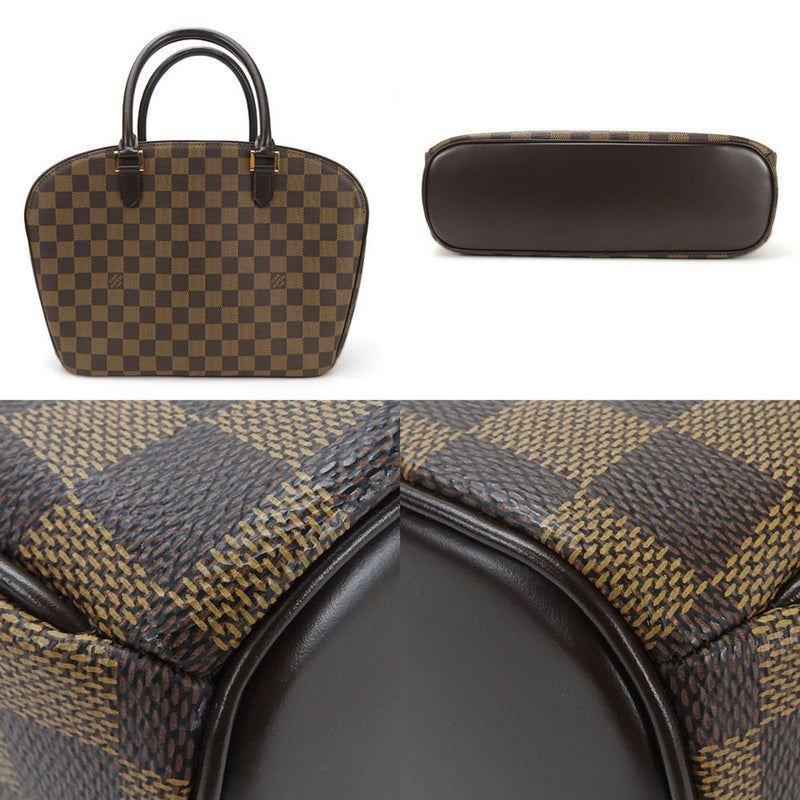 Louis Vuitton Hand Bag N51282 Sarria Horizontal Damier Ebene Leather Women's LOUIS VUITTON PVC