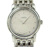 OMEGA De Ville Watch 4570.31 Stainless Steel Quartz Analog Display Silver Dial Ladies