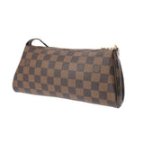 LOUIS VUITTON Damier Eva Brown N55213 Women's Canvas Shoulder Bag