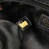 Chanel Coco Mark Chain Shoulder Bag Black Gold Lambskin Women's CHANEL