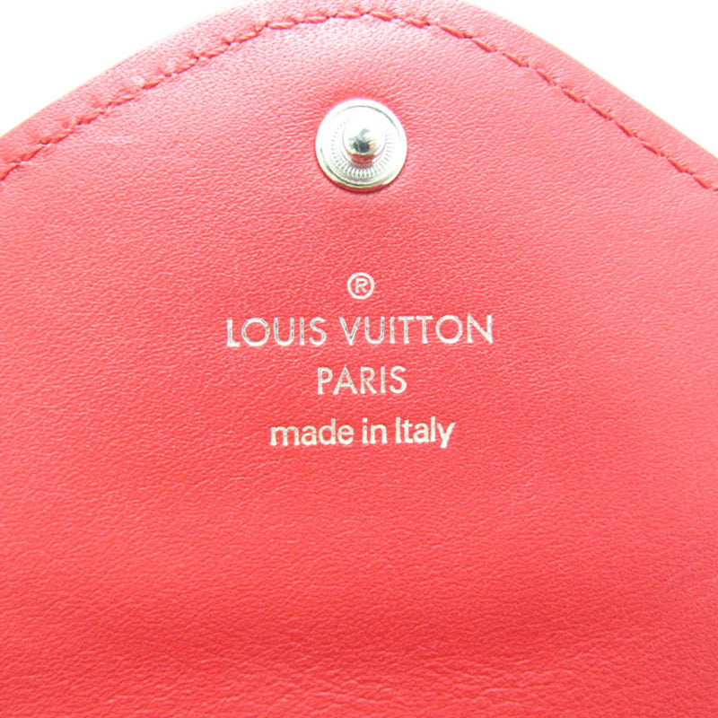 Louis Vuitton Long Wallet M63964 Women's Leather Long Wallet (bi-fold) Red Color