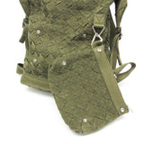 Bottega Veneta Intrecciato Men's Canvas Backpack Khaki