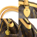 Louis Vuitton LOUIS VUITTON Handbag Monogram Tivoli PM Canvas Brown Women's M40143 r10091a