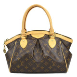 Louis Vuitton LOUIS VUITTON Handbag Monogram Tivoli PM Canvas Brown Women's M40143 r10091a