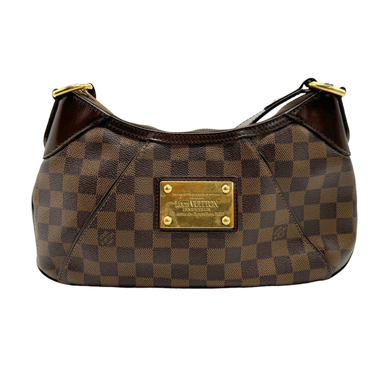 Louis Vuitton LOUIS VUITTON Handbag Damier Thames PM Canvas Ebene Women's N48180 n0124