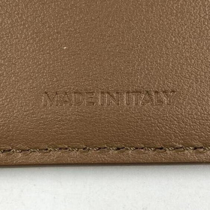 CELINE Triomphe Small Flap Wallet Brown R-A Celine