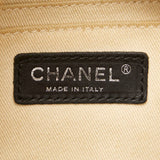 Chanel Central Station Train Motif Handbag Boston Bag Beige Multicolor PVC Leather Women's CHANEL