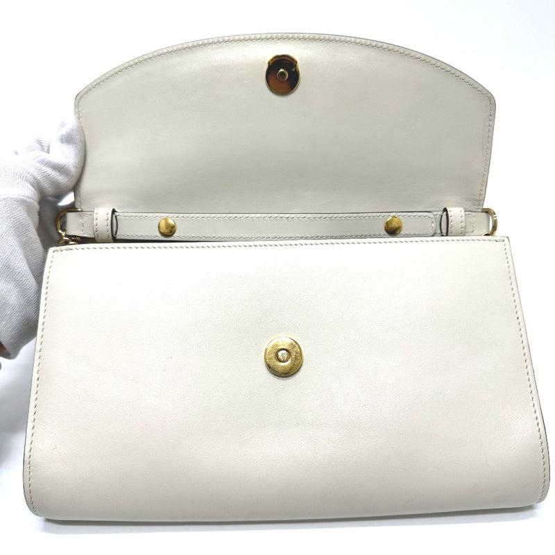 Gucci 572375 Chain Shoulder Bag Off White