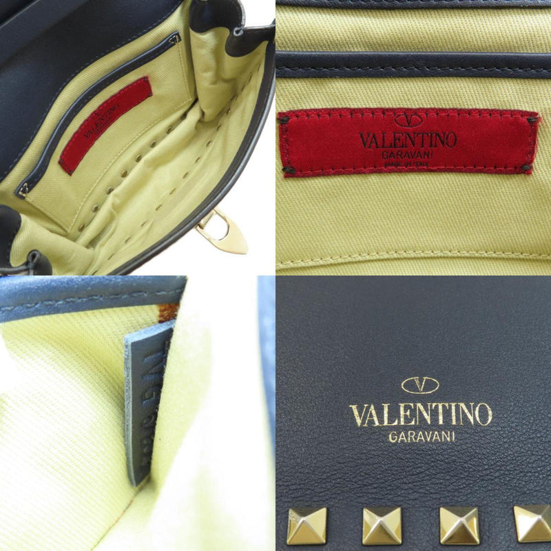 Valentino Garavani Rock Stud Tote Bag Leather Women's