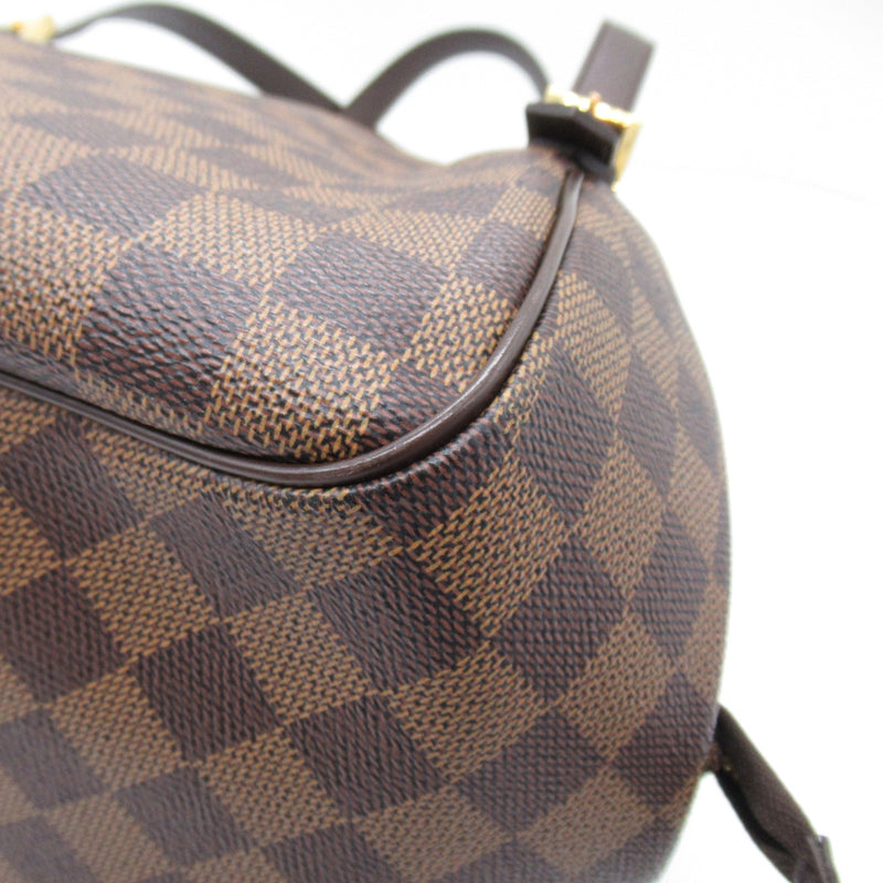 LOUIS VUITTON Belem Brown Ebene Damier PVC coated canvas N51174