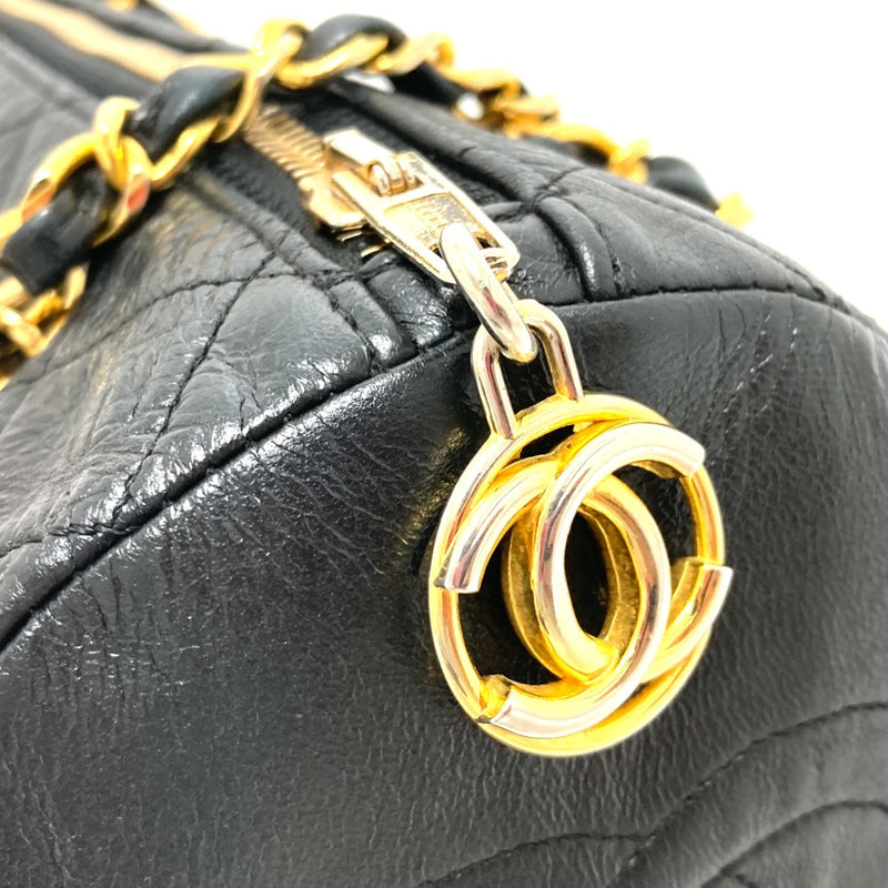 Chanel CCCC Mark Bag Chain shoulder bag Shoulder Bag Black GoldHardware