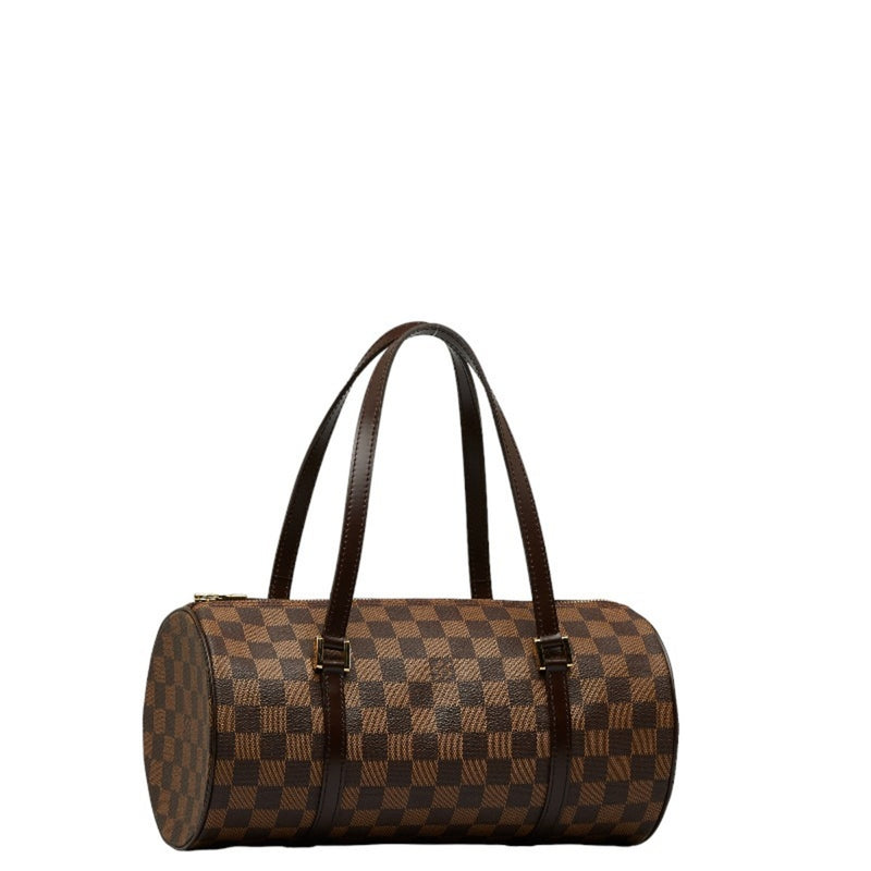 Louis Vuitton Damier Ebene Papillon Handbag N51303 Brown PVC Leather Women's LOUIS VUITTON