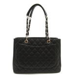 CHANEL 2101218193114 Tote Bag Caviar Skin (Grained Calf) Women's Black A50995