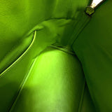 Hermes 2WAY bag Hand Bag Apple green Green