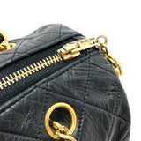 Chanel CCCC Mark Bag Chain shoulder bag Shoulder Bag Black GoldHardware