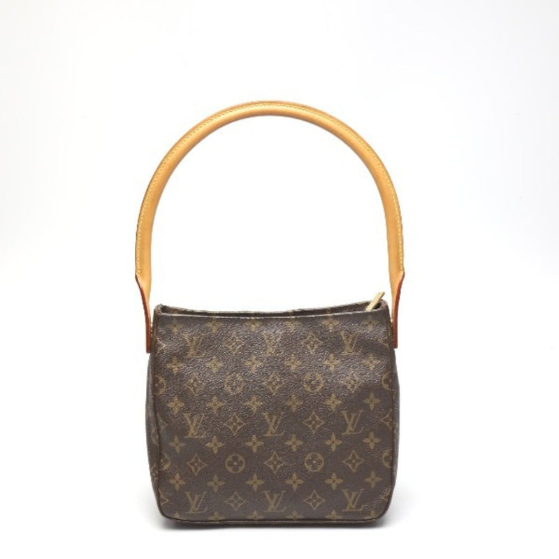 LOUIS VUITTON Looping MM Monogram M51146 Louis Vuitton Brown Shoulder Bag LV