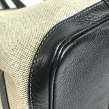 Hermes Bag Hand Bag Tote Bag Black x Natural