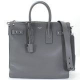 Saint Laurent Handbag North/South Sac du Jour Tote Bag Grey Grained Leather SAINT LAURENT Men's 480583