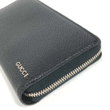 Gucci 771154 Long wallet Zip Around Long Wallet Black