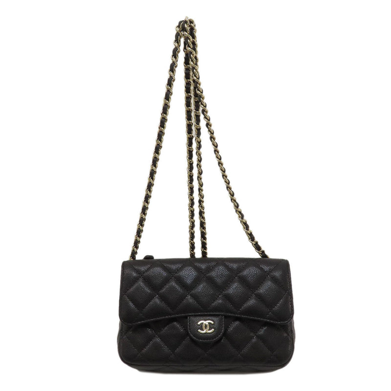 Chanel Chain Shoulder Matelasse Bag Caviar Skin Women's CHANEL