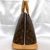 Louis Vuitton Handbag Alma PM Brown Monogram M51130 f-20364 Canvas Tanned Leather FL0012 LOUIS VUITTON Women's LV