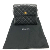 Chanel CC Mark bag shawl Shoulder Bag Black GoldHardware