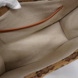 Celine Tote Bag Triomphe Wool Brown Women's