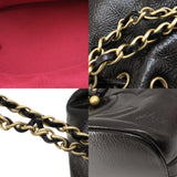 Chanel Chain Shoulder Coco Mark Bag Calf Women's CHANEL