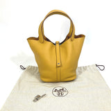 Hermes Bag Tote Bag Hand Bag Jaune Amble x SilverHardware yellow