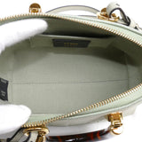 FENDI By the Way 2-Way Shoulder Bag Light Green 8BS067ANVGF1K3B Women's