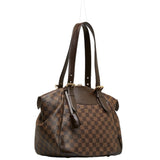 Louis Vuitton Damier Verona PM Handbag Tote Bag N41117 Brown PVC Leather Women's LOUIS VUITTON