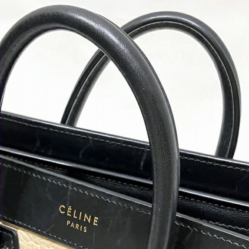 CELINE Luggage Nano Shopper Bag Handbag for Women