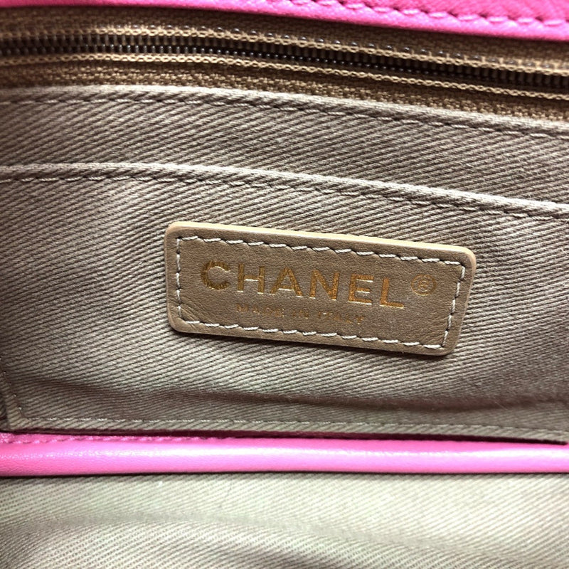 Chanel AS0138 CC Mark Crossbody Bags Chain Bags Shoulder Bag pink GoldHardware