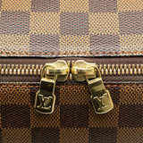 Louis Vuitton Damier Rivera MM Handbag Boston Bag N41434 Ebene Brown PVC Leather Women's LOUIS VUITTON