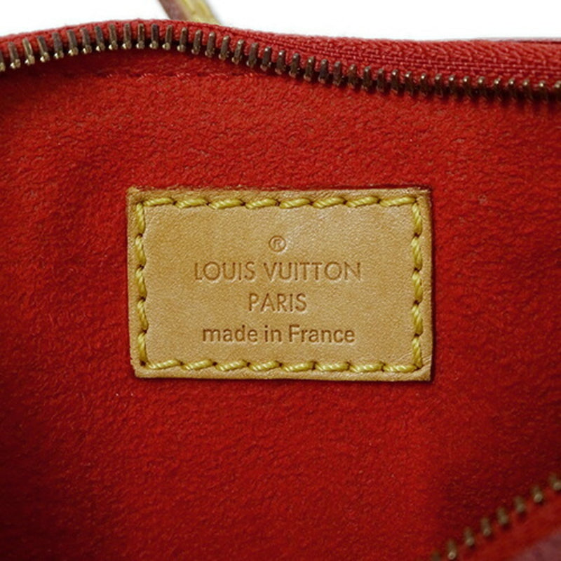 Louis Vuitton LOUIS VUITTON Bag Women's Shoulder 2way Nanopallas Cerise M61254 Brown Red Compact Micro