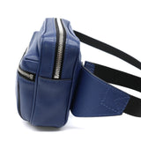 LOUIS VUITTON Louis Vuitton Body Bag Bum Waist Pouch Outdoor Taiga Blue M33455