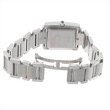 Cartier Tank Francaise LM W51002Q3 Men's Watch Silver Automatic